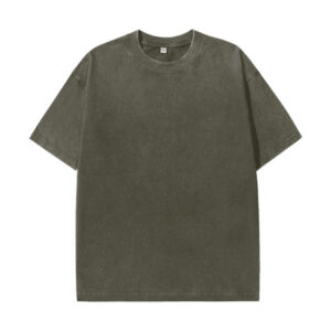 Remera oversize jaspeada